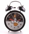 Часы будильник angry birds черные